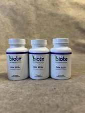 3 Bottles Biote Nutraceuticals DIM SGS - Hormone Detox (60 Capsules) Exp 3-2026