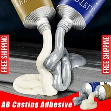 Adhesive Heat Resistance Cold Welding AB Glue Sealant Metal Repair Paste Glue