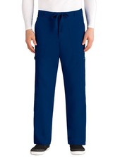 Barco Men's Big 6 Pocket Zip Fly Drawstring Scrub Pant 0203