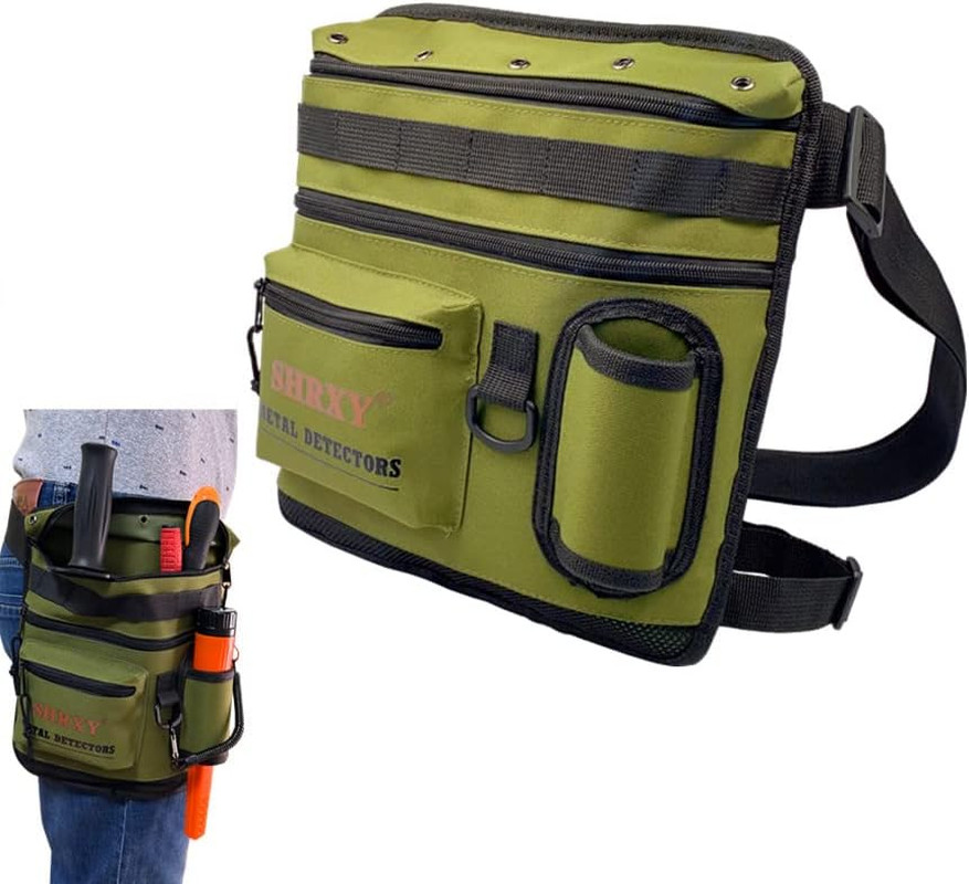 Pointer Metal Detector Find Bag Detecting Digger Tools Bag Waist Pack Pouch