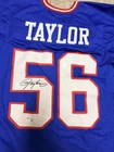 Lawrence Taylor HOF Signed New York Giants Football Jersey AUTO BAS Beckett COA