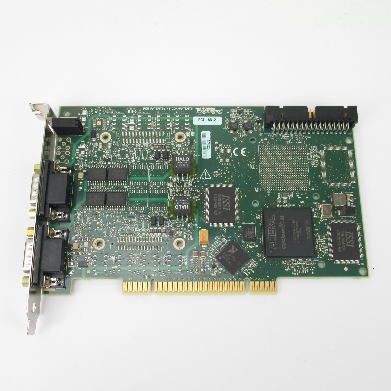 NATIONAL INSTRUMENTS NI PCI-8512 2 PORT CAN FD BUS INTERFACE CARD 198980G-02L