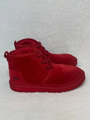 UGG Neumel II Water Resistant Chukka Boot 1017320K- Samba Red Size 6