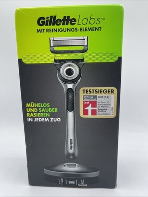 Gillette Rasierapparat für Rasierklingen Gillette Labs + 1 Klinge + Ständer
