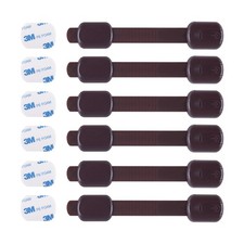 Child Safety Cabinet Locks Adjustable 6 Pack