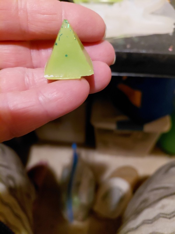 Handmade Resin Pyramid