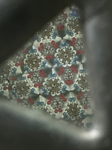 Kaleidoskop aus kobaltblauem Glas - Bild 6 von 6