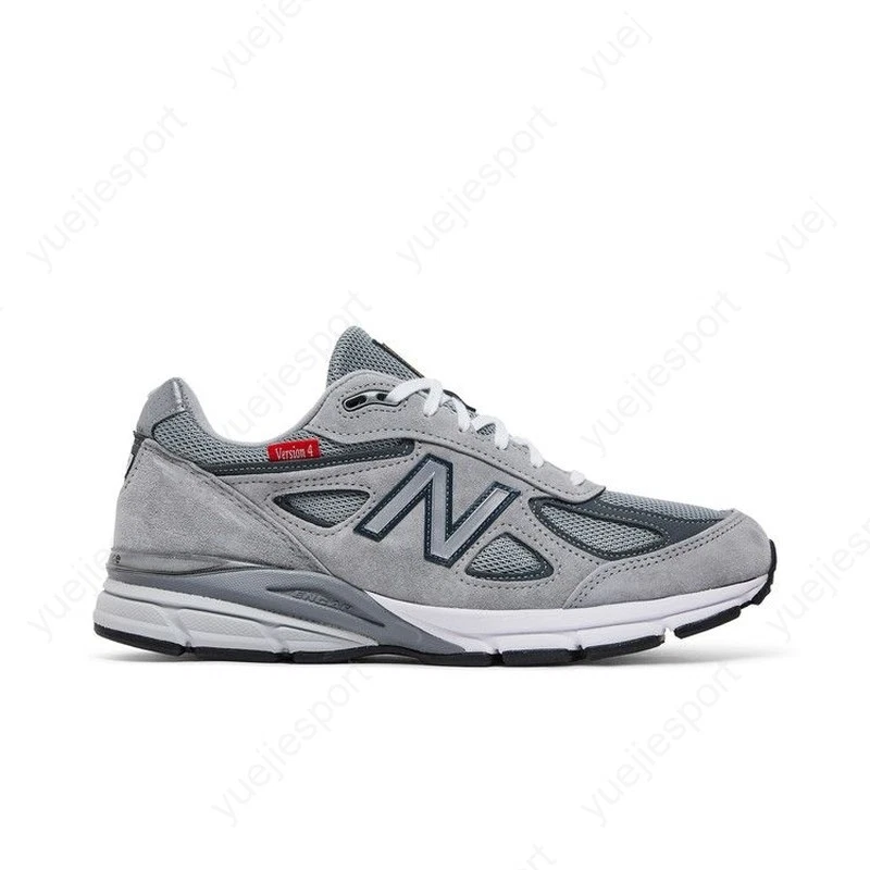 New Balance 990v4 Made In USA Red Label - Grey for Sale