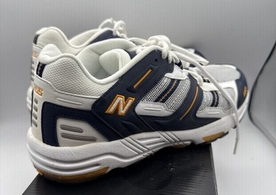 New Balance 855 Mens Running Shoes Size10.5 D White Navy Yellow M855NW