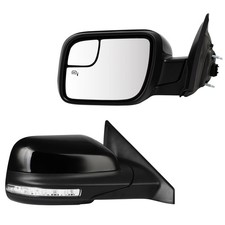 Pair Side Mirrors For 2012-2019 Ford Explorer Heated Power-folding Puddle Memory