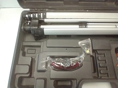 Johnson 40-6515 Self-Leveling Rotary Laser Level with Case and Accessories