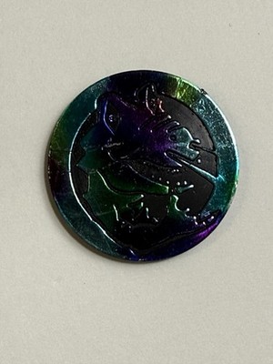 Vintage POG Slammer Purple Dinosaur Tyrannosaurus Rex Disc 1990s