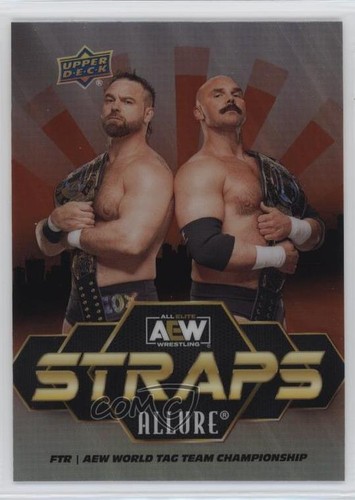 2024 Upper Deck Allure AEW Straps Sunrise Dax Harwood Cash Wheeler #S-23