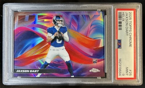 2025 Topps Chrome Jaxson Dart Base (PSA 9)