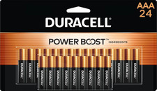 Coppertop AAA Batteries, 24 Count, 12-Year Shelf Life