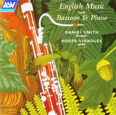 English Music For Bassoon And Piano [CD] Daniel Smith (7) [*READ*, VERY GOOD]