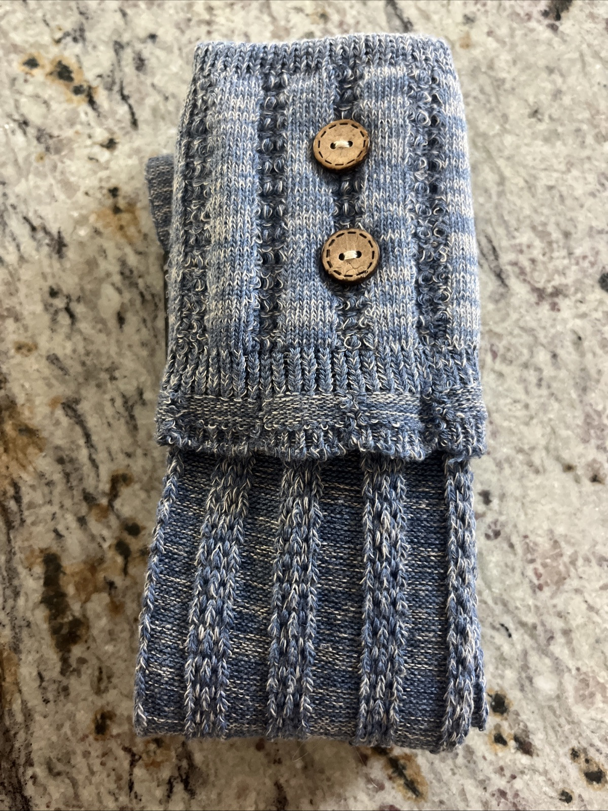 Tipi Toe Knee High Boot Sock 1 Pair Blue Women’s Size 6-10