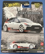 Hot Wheels Premium Car Culture 2025 Fast Wagons Audi RS 6 Avant 1/5