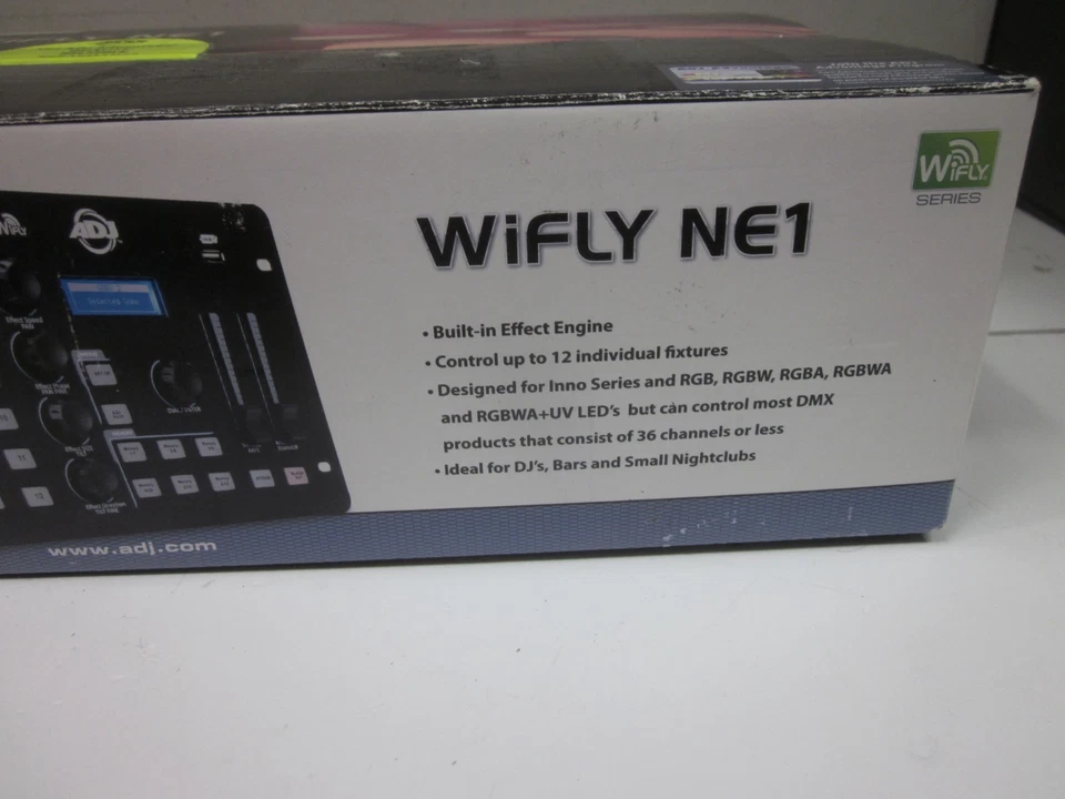 American DJ ADJ WiFLY NE1 Wireless DMX Lighting Controller NEW IN BOX - Image 3 of 4