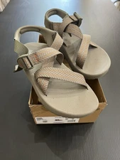 Chaco CushZ Men's Casual Sandals, Frond Truffle, Size 10