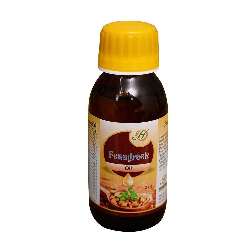 HERBOGANIC Fenugreek Oil 100 Pure and Natural for Hair and Skin, Cold Pressed eBay