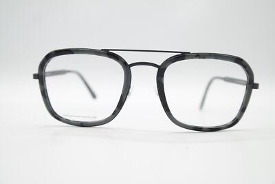 Eyes and More FONS 174 Grau Schwarz Oval Brille Brillengestell eyeglasses Neu