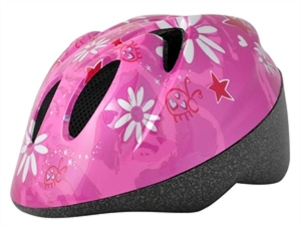 Alpha Plus Junior Pink Helmet Daisy 52-56cm Dial Fit CE & EU Approved