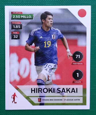 2022 EW Qatar World Cup FIFA #367 HIROKI SAKAI Japan Soccer Team