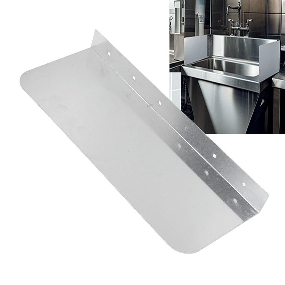 HG Side Guard For Kitchen Sink Stainless Steel Wall Mounted Sink Side