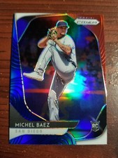 2020 Panini Prizm Red, White & Blue Michael Baez #90 RC