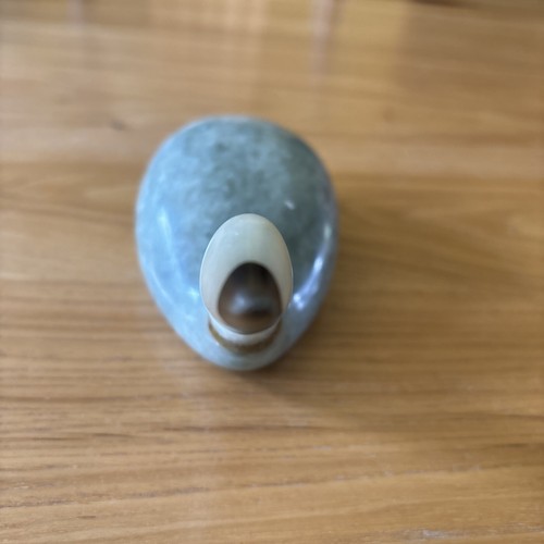Rare Find DENNIS LABBE Small goose Soapstone Sculpture - Picture 4 of 6