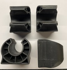 Halfords Rubber Foot Boot Fitting Cycle Rack / Carrier Spare / Replacement 4 off