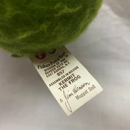 Vintage 1981 Kermit der Frosch Plüsch Fisher Price Toys - Bild 4 von 11