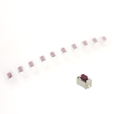 10x SKQMARE010 TASTER 50mA 12V DC SMD Mikroschalter tastend #716201