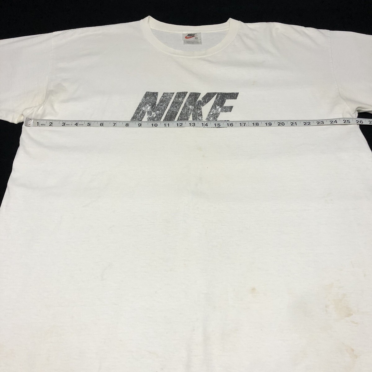 90‘s vintage NIKE Tee MAXI OP No.2 Vintage 90s Nike T Shirt Size XXL White Tag Center