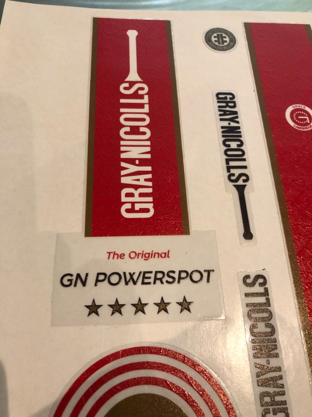 Brand New Embossed Cricket bat Stickers, Best Quality 2023/24 eBay