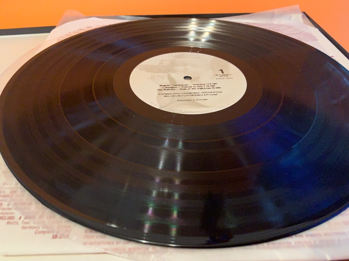 WILHELM FURTWANGLER A WAGNER CONCERT 2LP Box Set