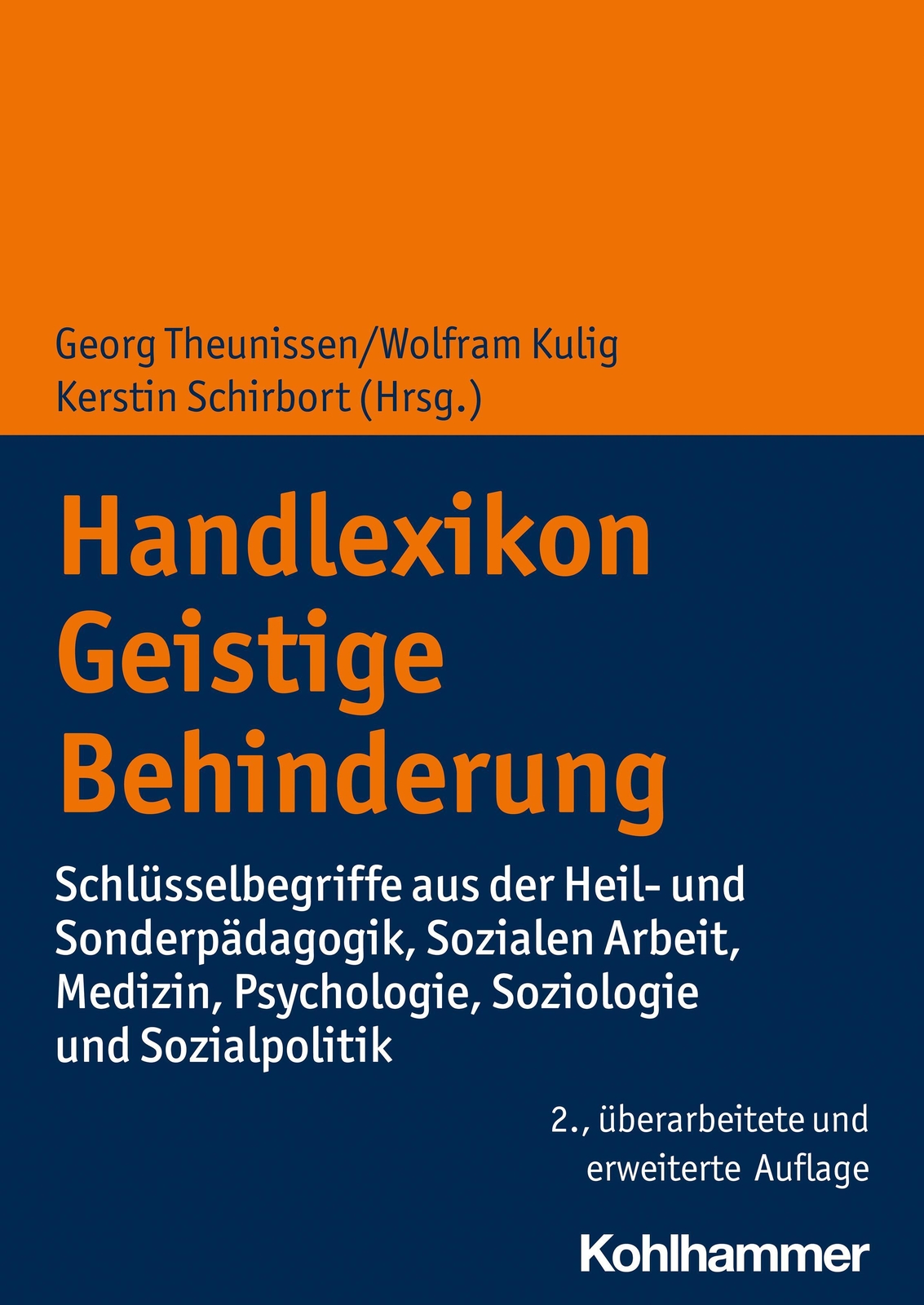 Thumbnail - Handlexikon Geistige Behinderung | Georg Theunissen (u. A.) |