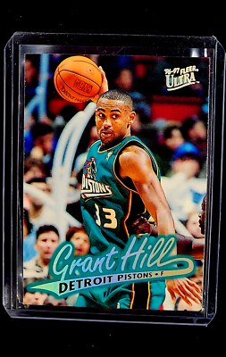 1996 1996-97 Fleer Ultra #179 Grant Hill HOF Detroit Pistons