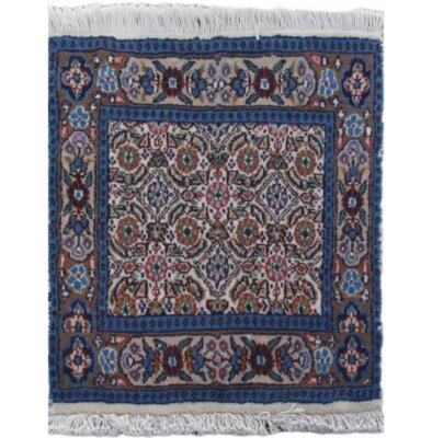 1x1 Authentic Hand-knotted Oriental Moud Rug B-82092