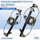 <!--F#f_0-->Pair For VT VX VY VZ Sedan & Wagon Rear Electric Power Window Regulators Motor<!--F/-->