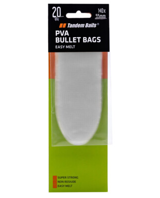Auflösbare PVA Beutel bullet/SR 100*40mm / 20 Stk.