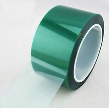 80mm x 100ft Green PET Tape High Temperature Heat Resistant
