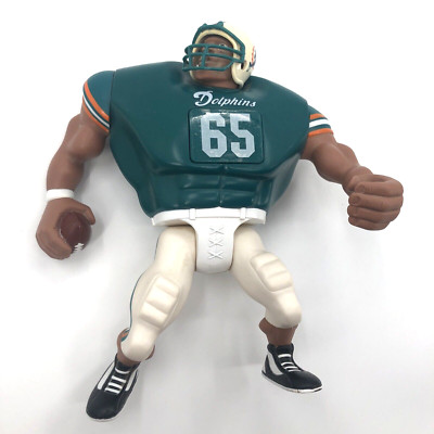 Miami Dolphins NFL Football 10'' KidDesigns Tough Talking Lineman Works *FLAW