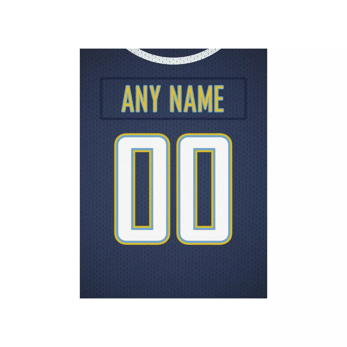 Personalized chargers cheap jersey