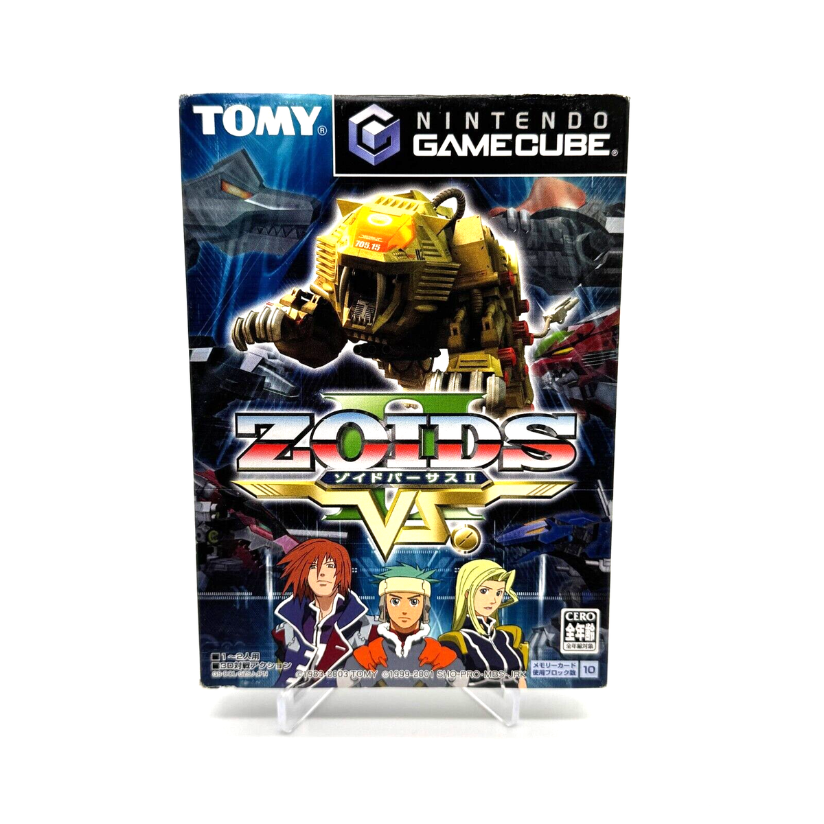 Tomy ZOIDS VS II 2 Nintendo Gamecube GC Japanese Import Complete