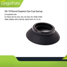 DK-19 Round Eyepiece Eye Cup Eyecup for Nikon F3HP DSLR Camera D3 D3s D4 D800