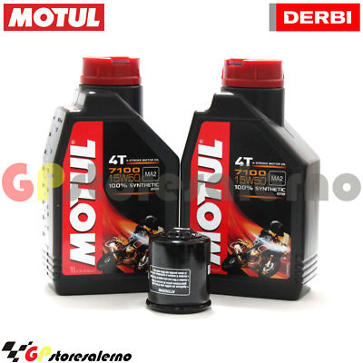 Kit Tagliando Per BMW R 1200 GS (2004-2012): 4 Litri Olio Motul 7100 15W50 + Filtro Olio