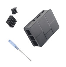 Raspberry Pi 3 Model B 512 Black ABS Case Cover Shell Enclosure Box Screwdriver