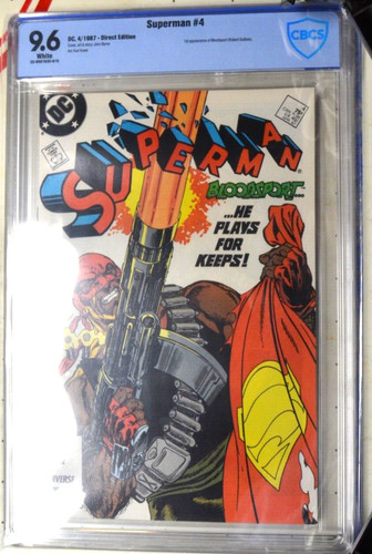 Superman #4 CBCS 9.6!!!
